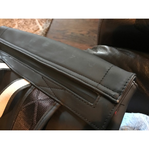 Hunter for Target Rubberized Backpack Matte Black Red Lining Weather Resistant - Picture 13 of 14